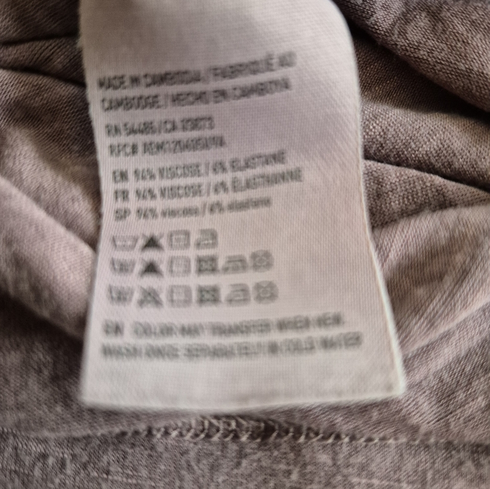 American Eagle Lavender Off-Shoulder Ruffle Top - Picture 5 of 5